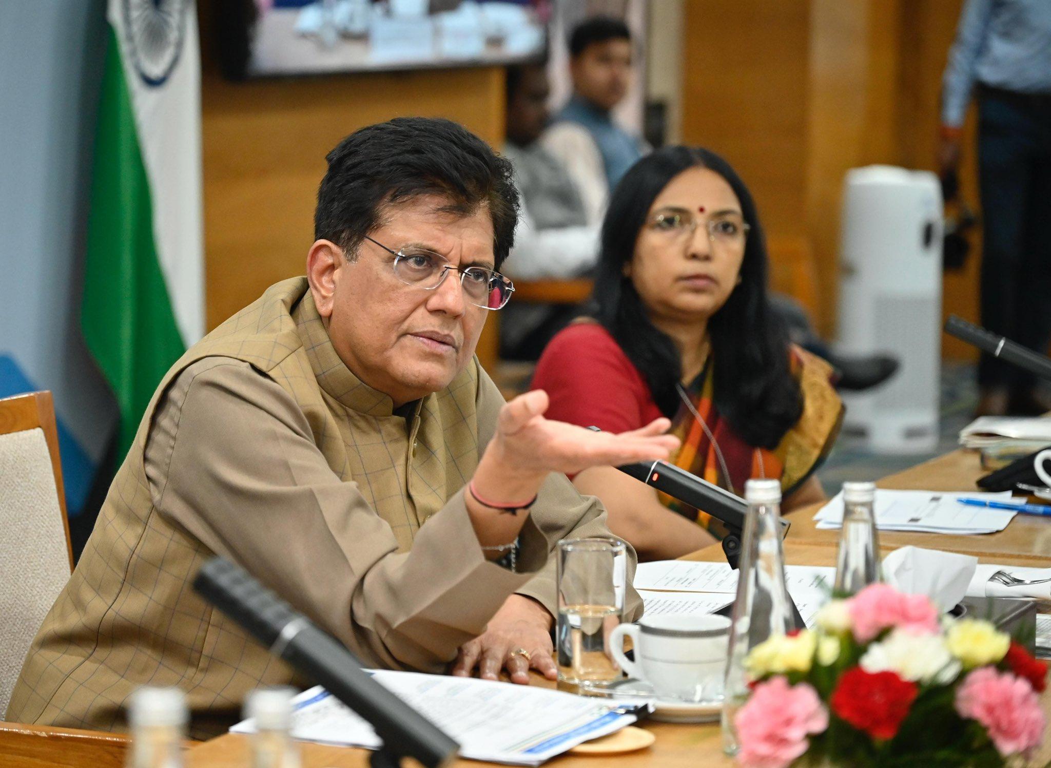 QCOs benefit MSMEs by enhancing product quality, consumer satisfaction: Piyush Goyal