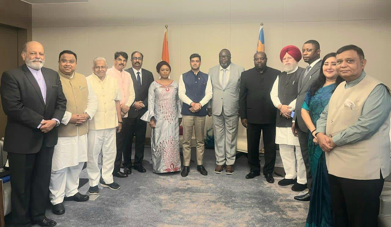 Indian delegation thanks Congo for unequivocal condemnation of cross-border terrorism