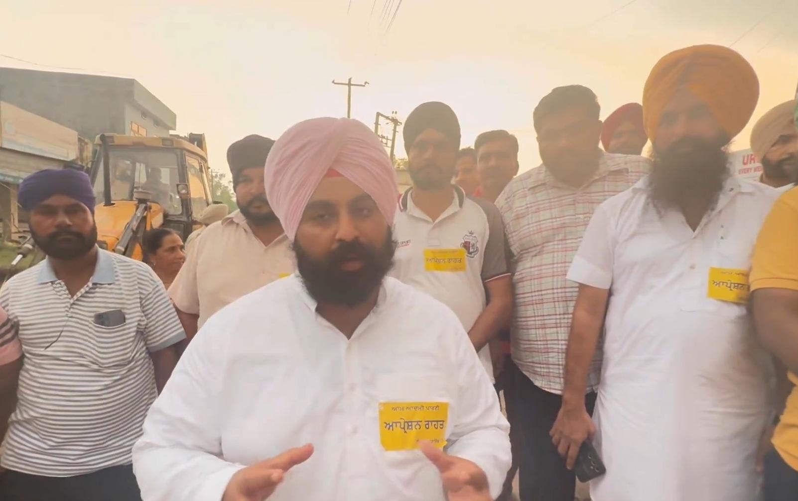 With decline in water levels, relief works accelerated, says Punjab govt