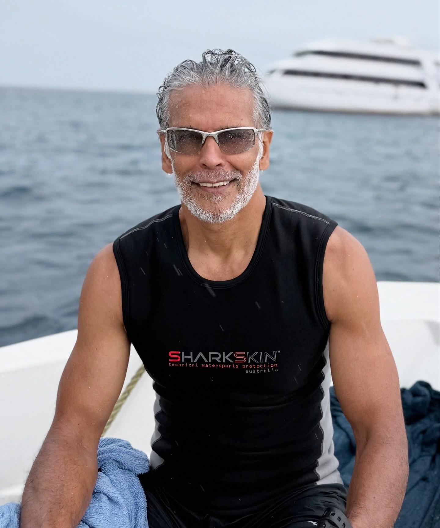 Milind Soman recharges with some scuba & yoga sessions in the Maldives