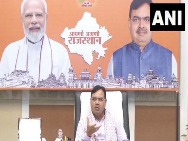 Rajasthan Chief Minister Bhajanlal Sharma (Photo/ANI)