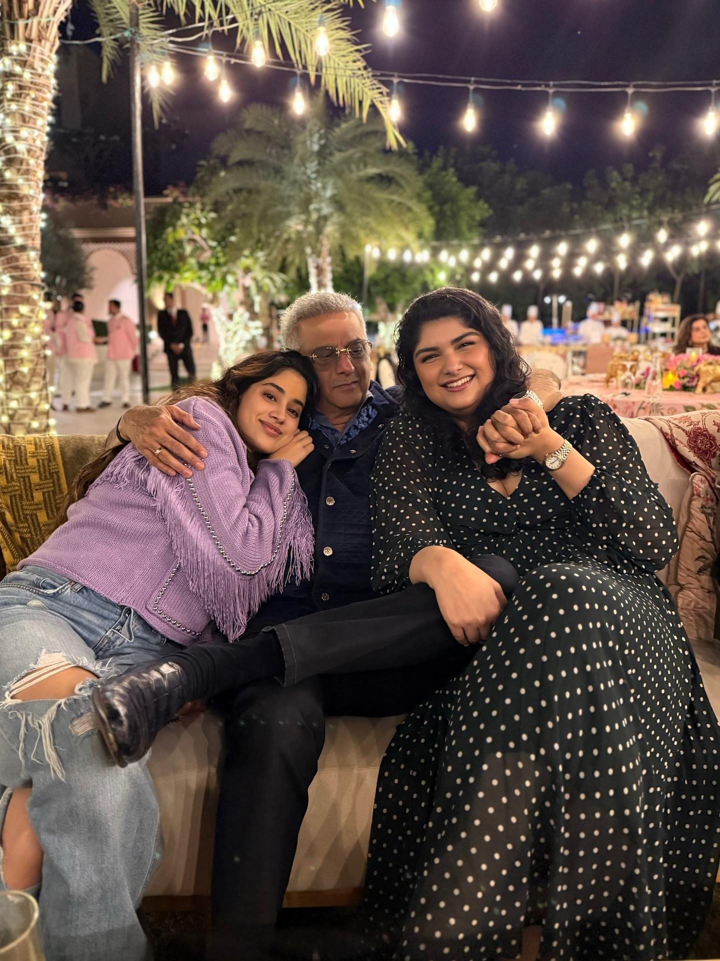 Anshula Kapoor wishes father Boney Kapoor ‘receives all the love he's given to the world’ on his 70th birthday