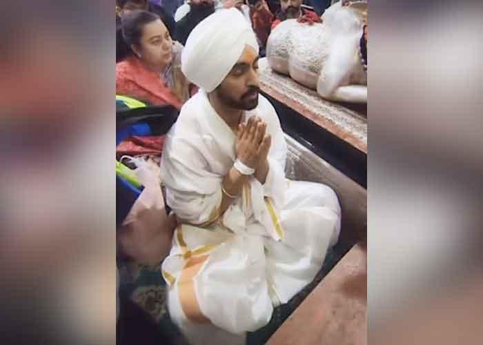 Diljit Dosanjh Seeks Blessings at Mahakaleshwar Temple
