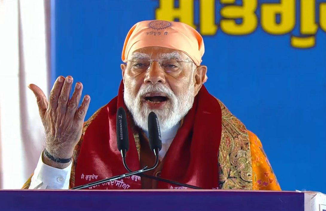 Guru Ravidas’s teachings give inspiration, says PM Modi in Punjab