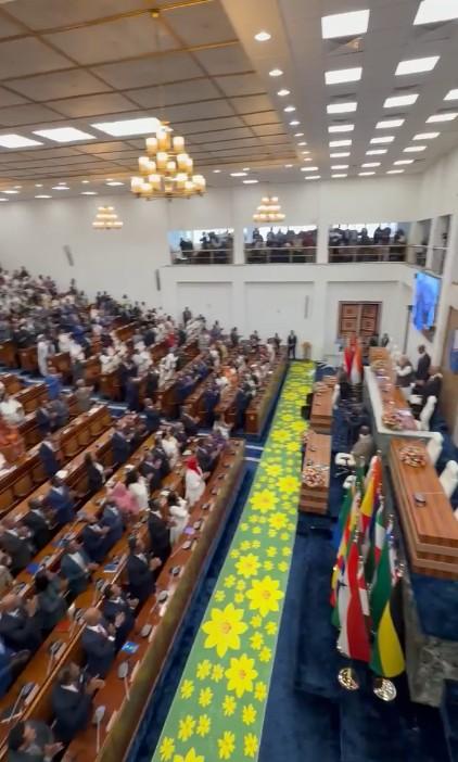 PM Modi receives rousing welcome at Ethiopian Parliament