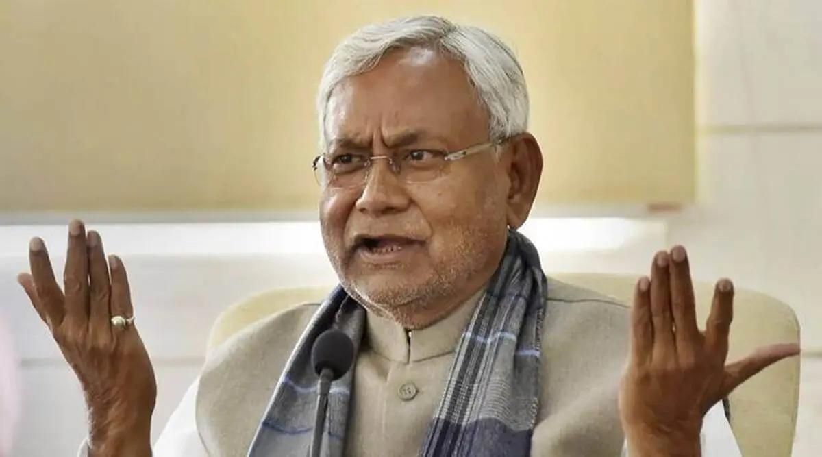 Nitish Kumar takes jibe at Opposition