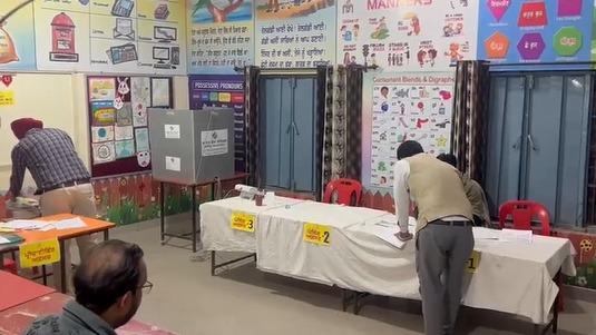Punjab bypoll: Voting for Taran Taran Assembly seat underway, electors reach early