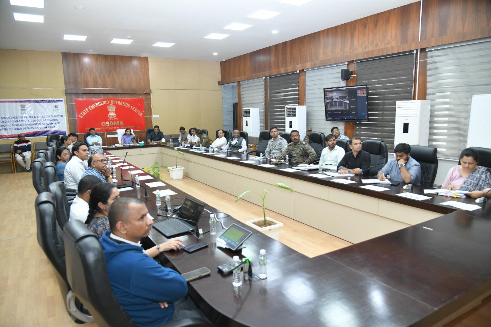 State-level meeting held in Gujarat to review oil & chemical disaster preparedness