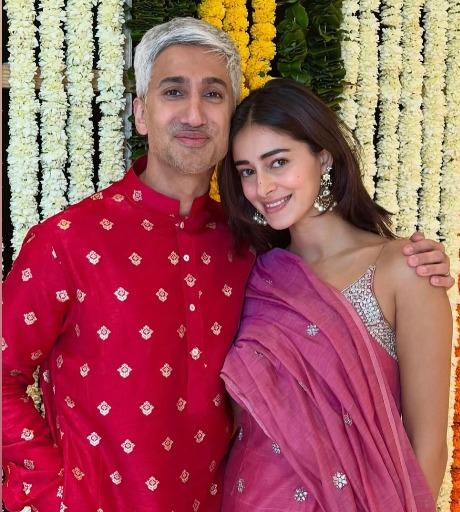 Ananya Panday wears mother Bhavana Pandey’s wedding earrings gifted to her by her MIL for Diwali