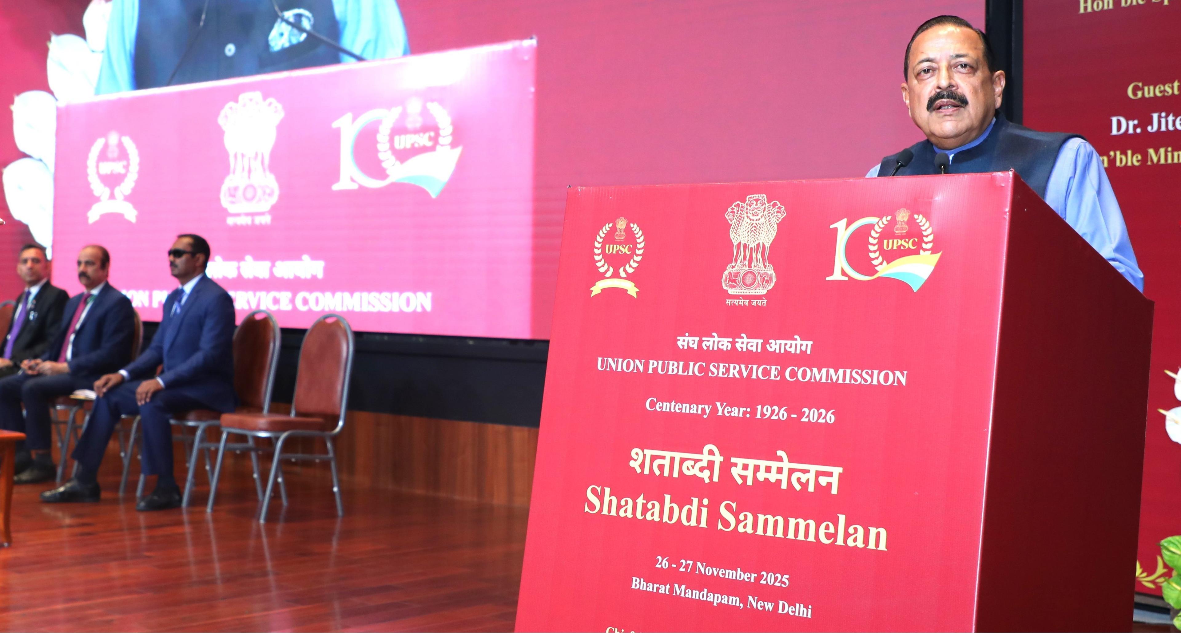 UPSC acts as guardian of India’s steel frame of governance: Jitendra Singh