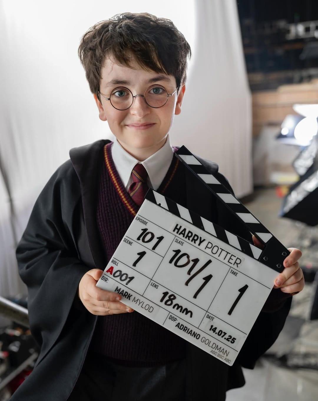 'Harry Potter reboot': Dominic McLaughlin's first look as the boy wizard out