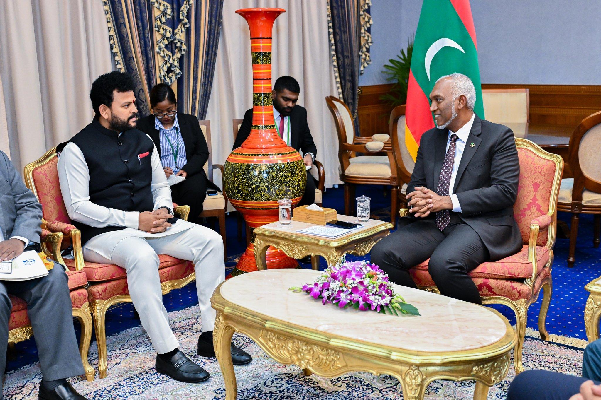 Maldives President Muizzu thanks India for 'longstanding and generous support'