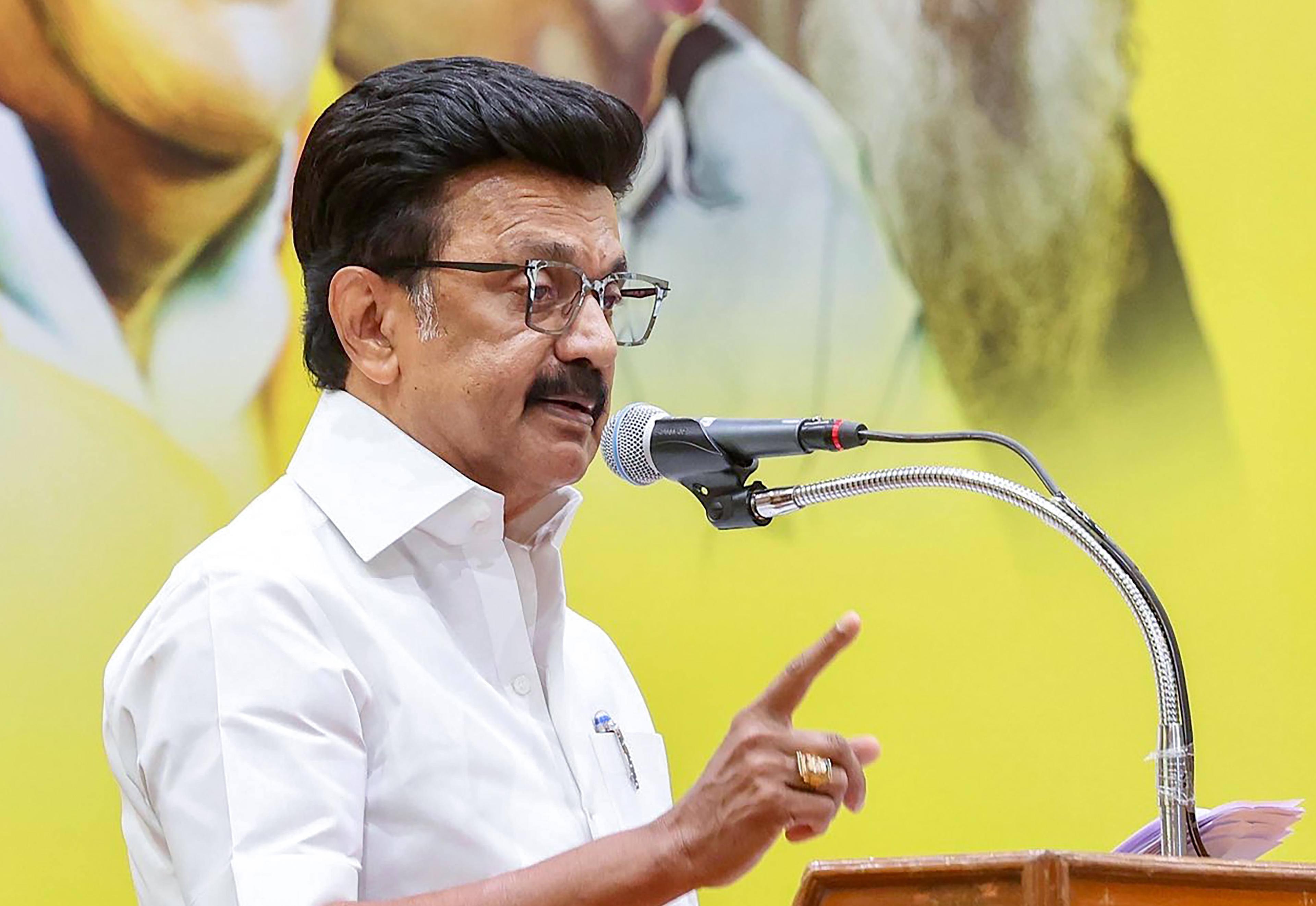 CM Stalin slams AIADMK leaders over remarks on women, says people will choose development