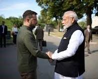 Zelensky thanks PM Modi for I-Day greetings, seeks India’s role in ensuring ‘lasting peace’