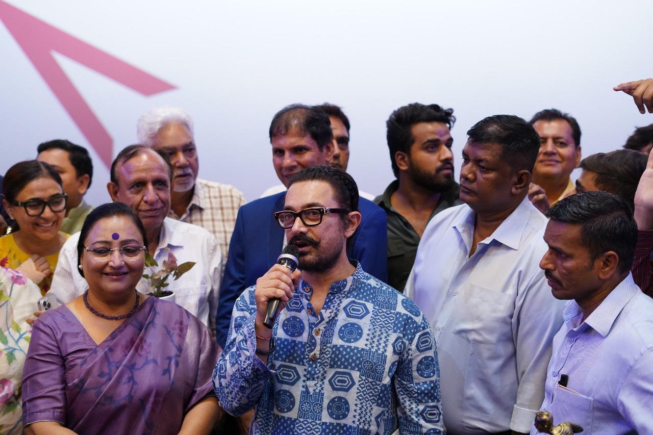 Actor Aamir Khan joins Special Olympics Bharat for screening of 'Sitaare Zameen Par'