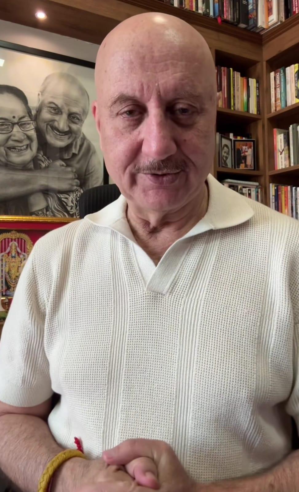 Anupam Kher reflects on his cinematic journey as he commences his 550th film 'Khosla Ka Ghosla 2'