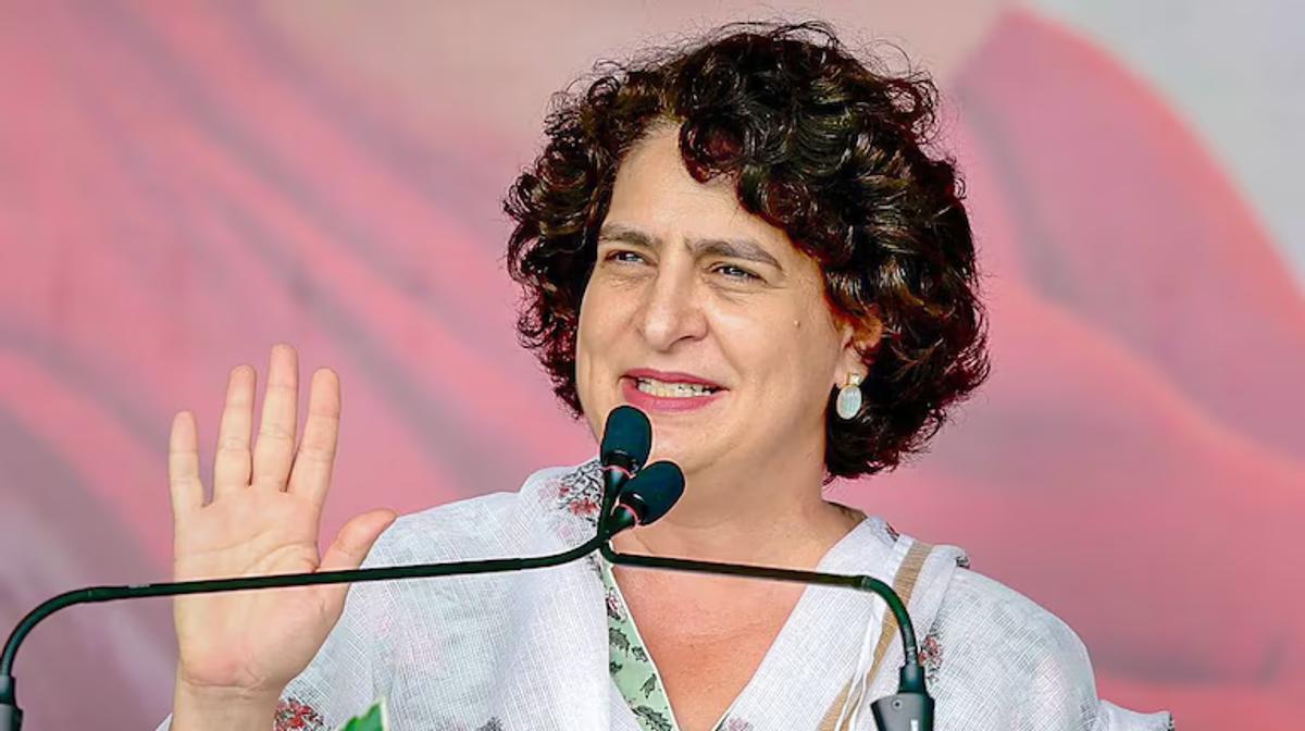 Congress leader Priyanka Gandhi