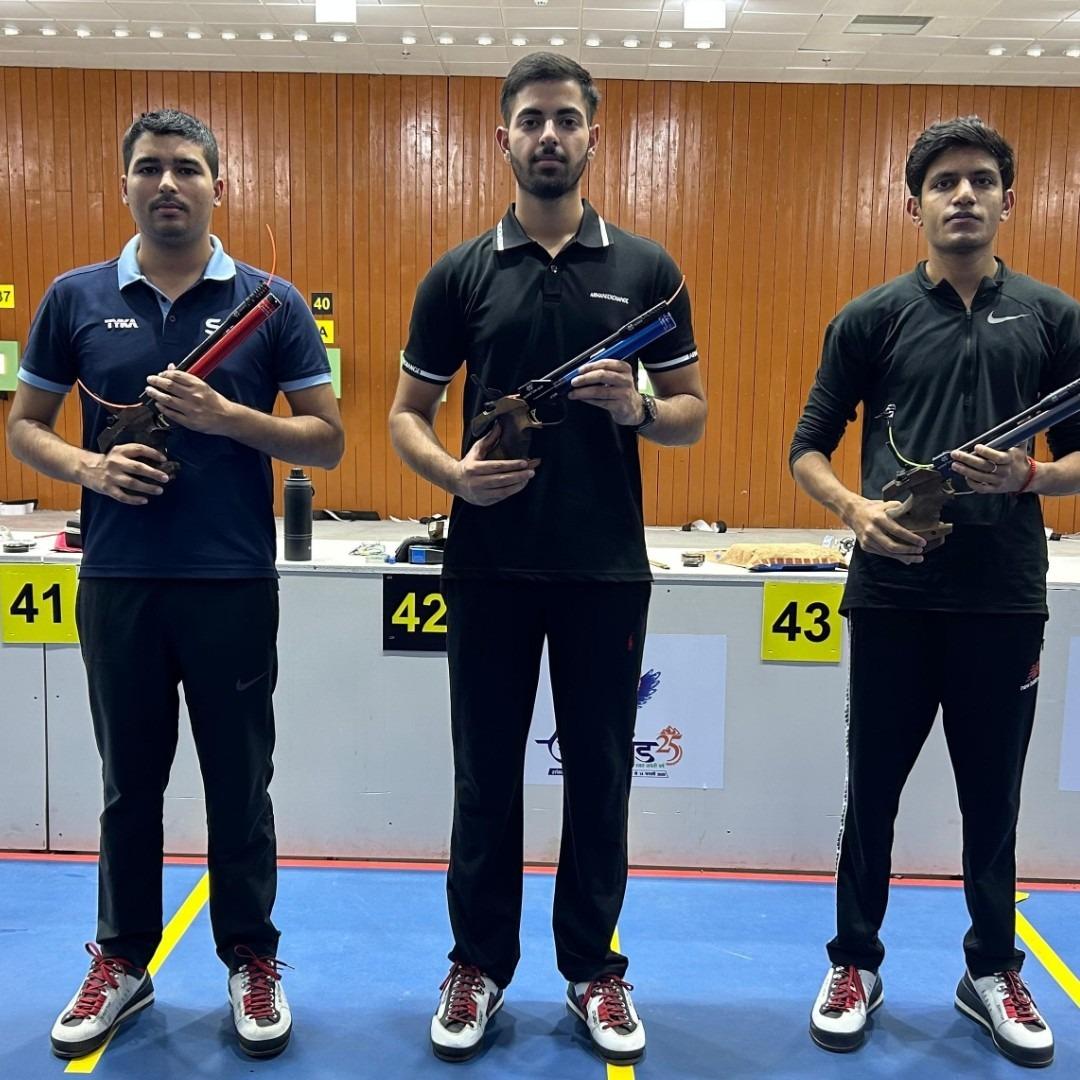 Samrat Rana misses final on inner 10s as Divya in contention for Women’s 25m Pistol final