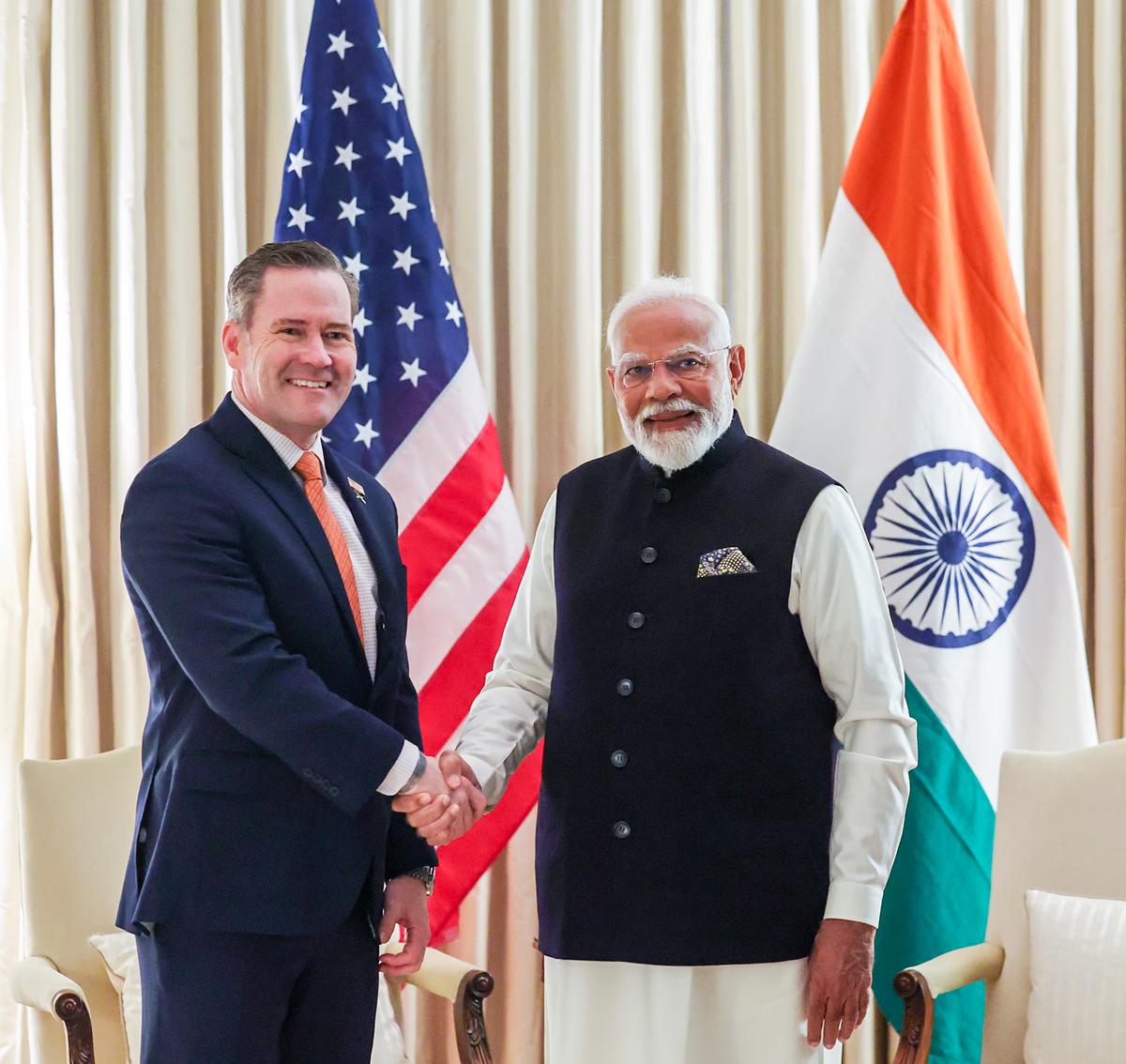 PM Narendra Modi Michael Waltz