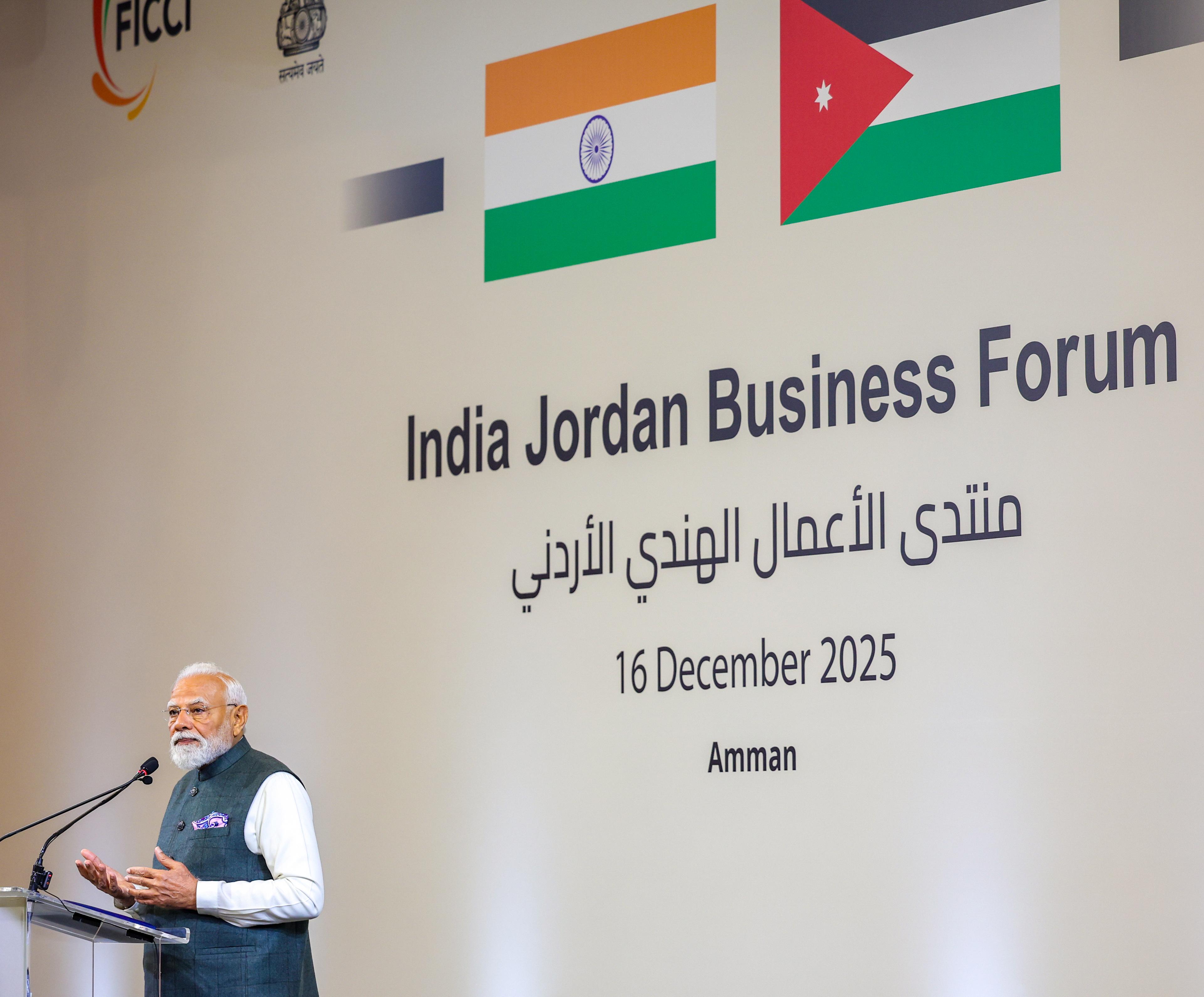 PM Modi invites Jordanian firms to partner India, create robust economic corridor
