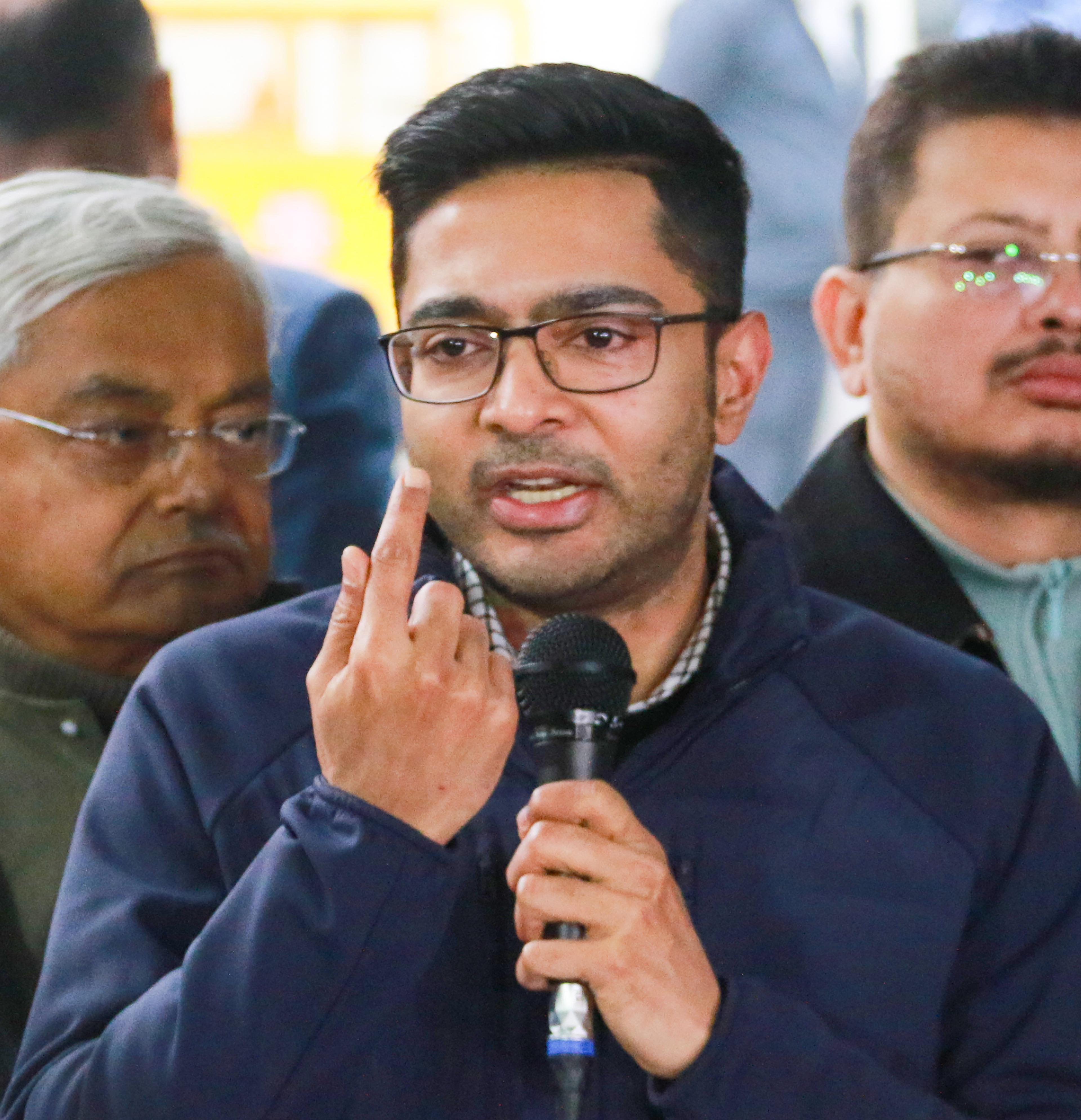 Abhishek Banerjee criticises demonetisation, SIR over public inconvenience