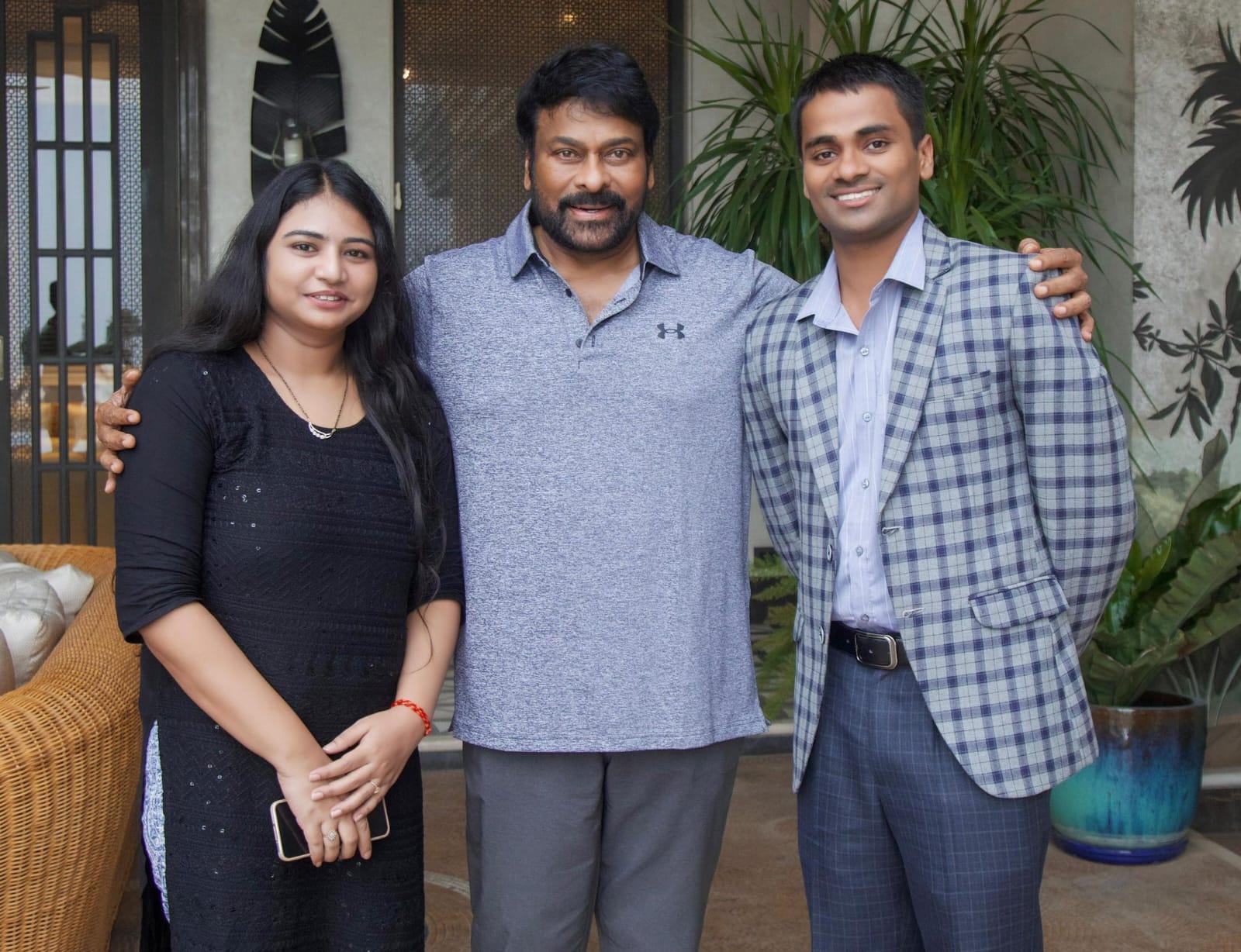 Chiranjeevi says he feels humbled that Kirti Chakra winner Malla Ramgopal Naidu is his fan!