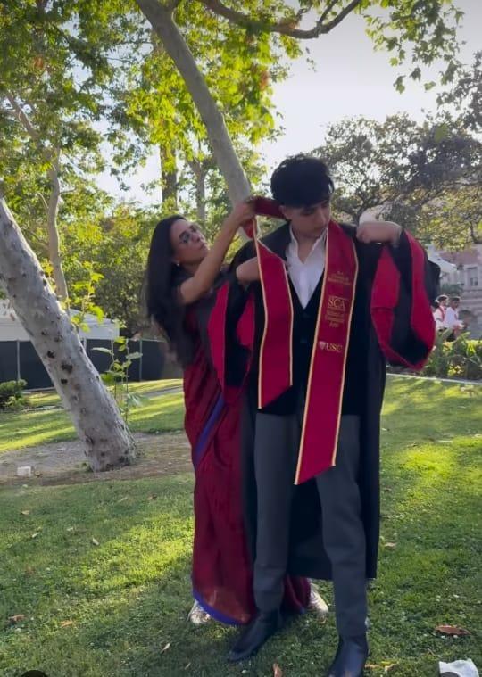 Mini Mathur recalls her Delhi University days as her son Vivaan graduates from a US university