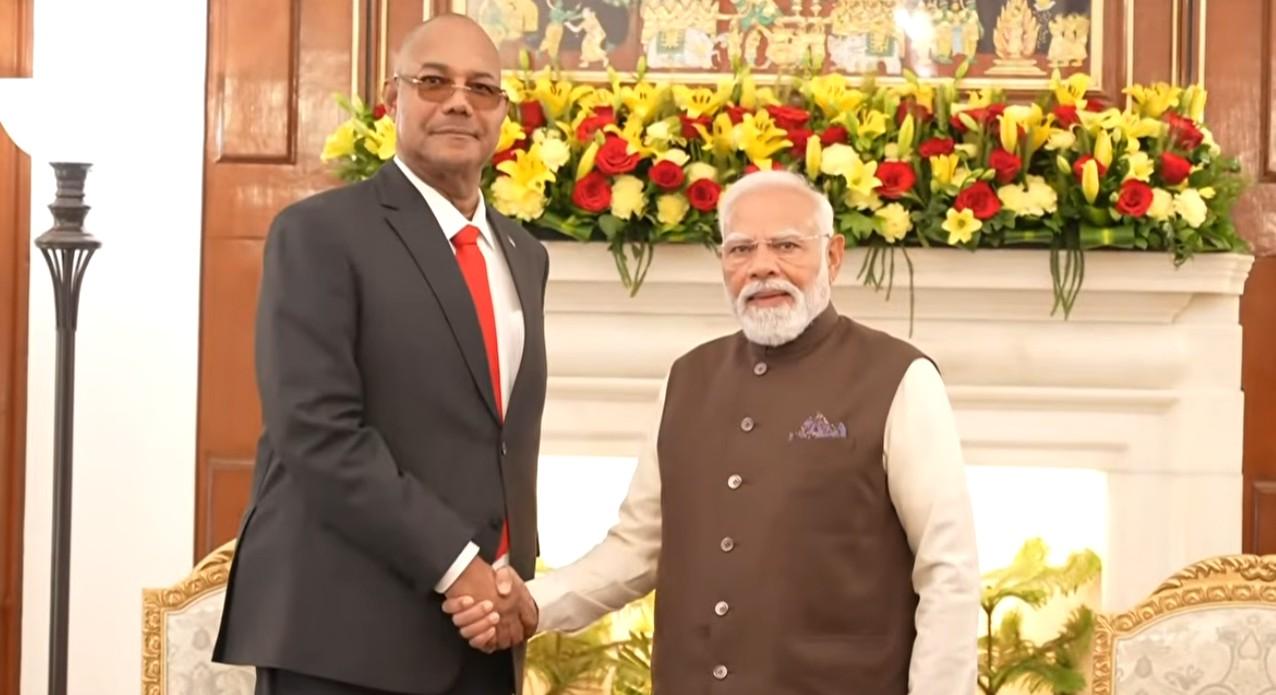 PM Modi, Seychelles Prez Herminie hold talks in Delhi