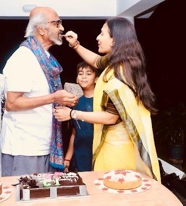 Aishwaryaa Rajinikanth wishes a Happy Birthday to her 'life & father' Rajinikanth