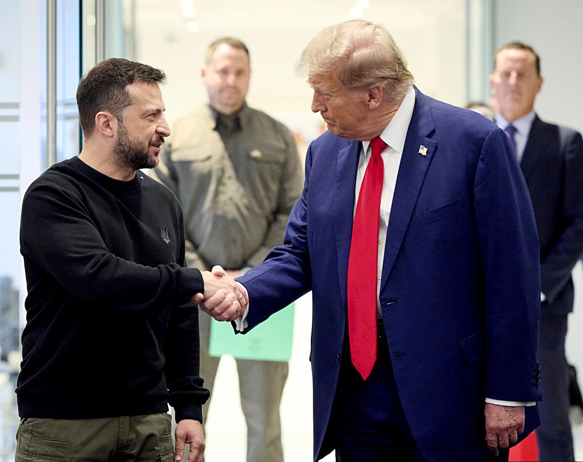 Trump and Zelenskyy
