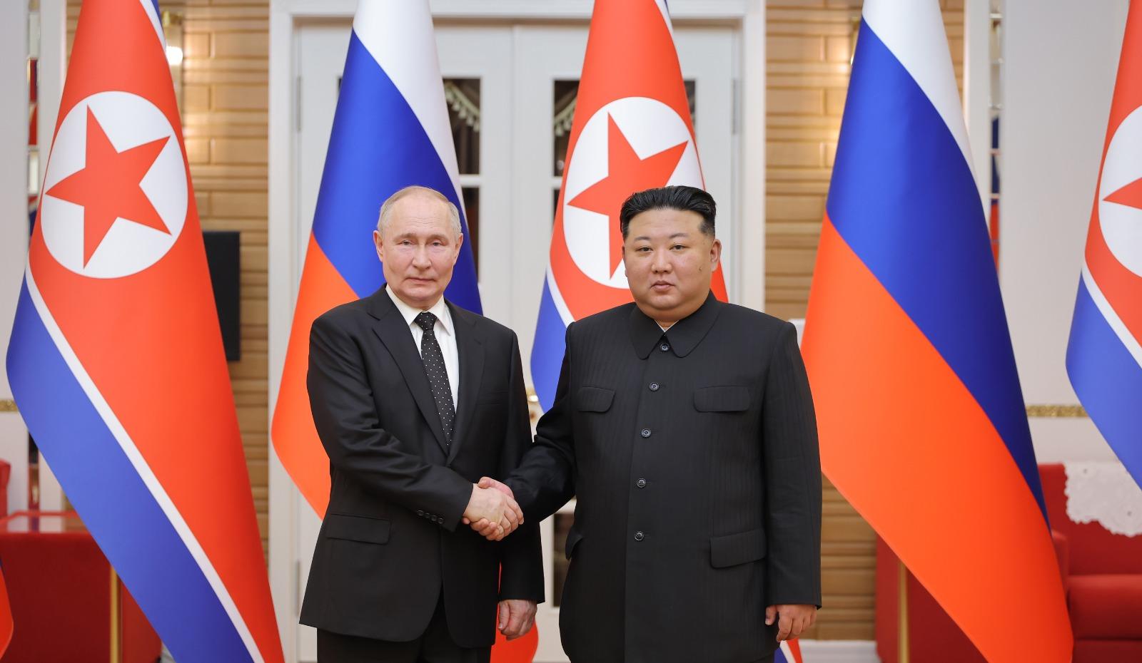 North Korea's Kim Jong-un, Russian President Putin hold bilateral talks in Beijing