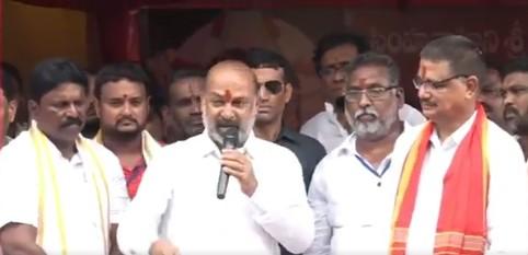 Hindus are forced to beg for funds for festivals, says Union Minister Bandi Sanjay