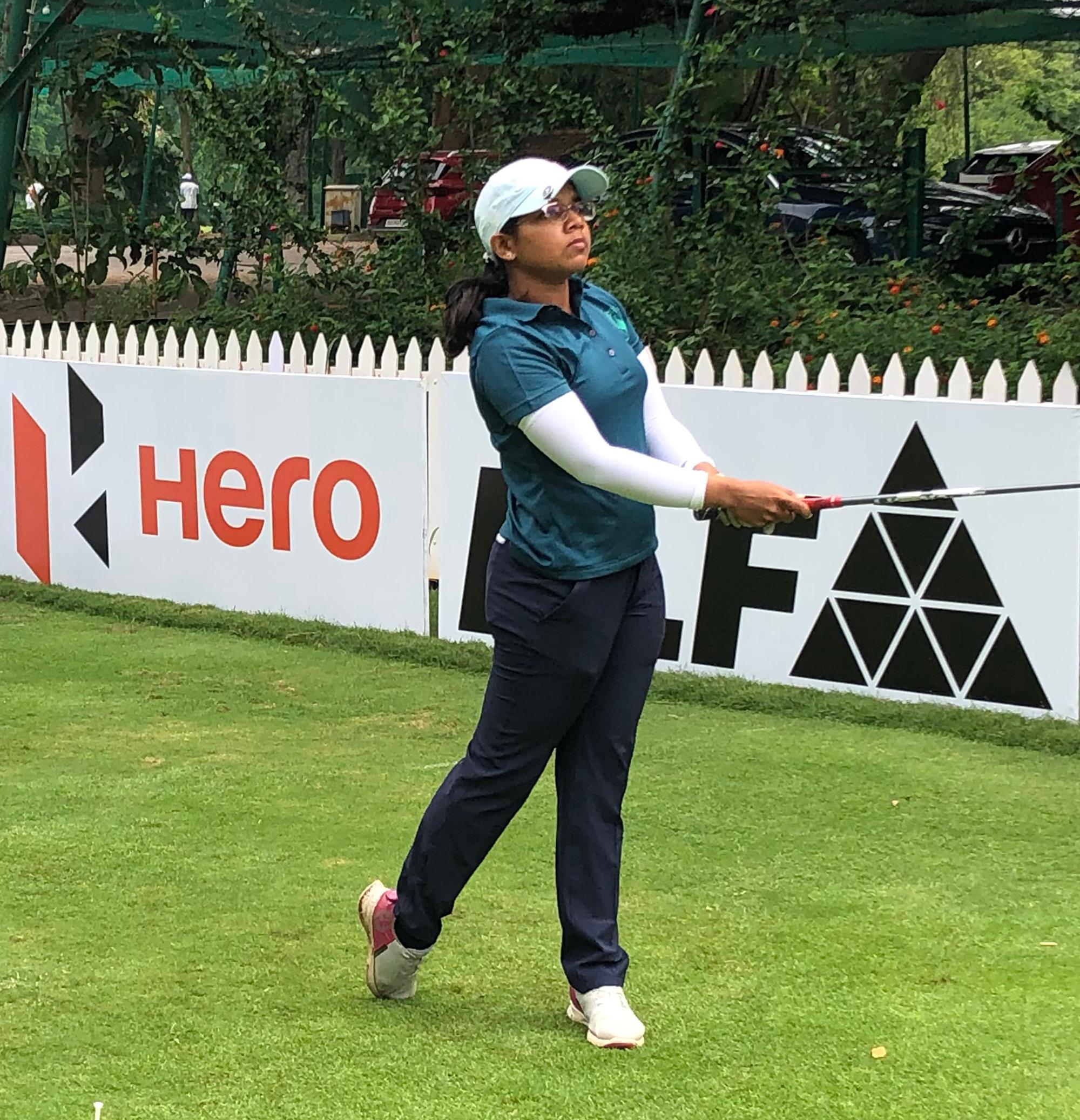 Golfer Lavanya Jadon takes one-shot lead in 13th Leg of WPG Tour