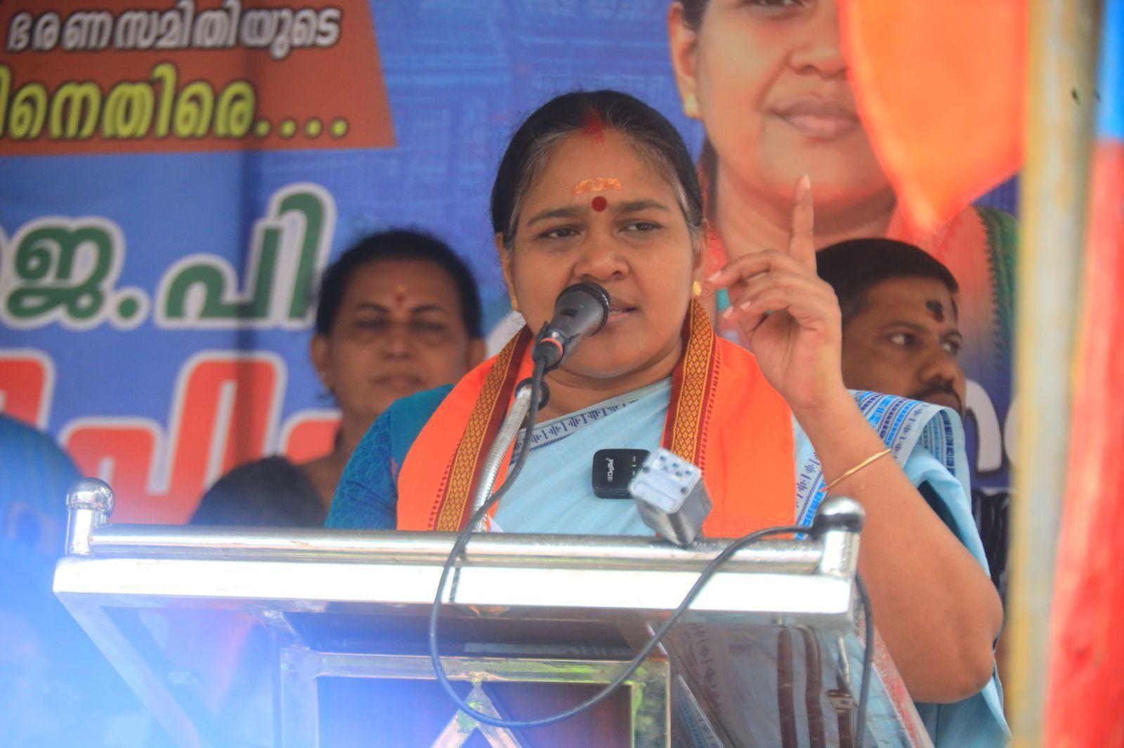 BJP leader Shobha Surendran slams CPI-M's E.P. Jayarajan, calls his autobiography 'a thief's memoir'