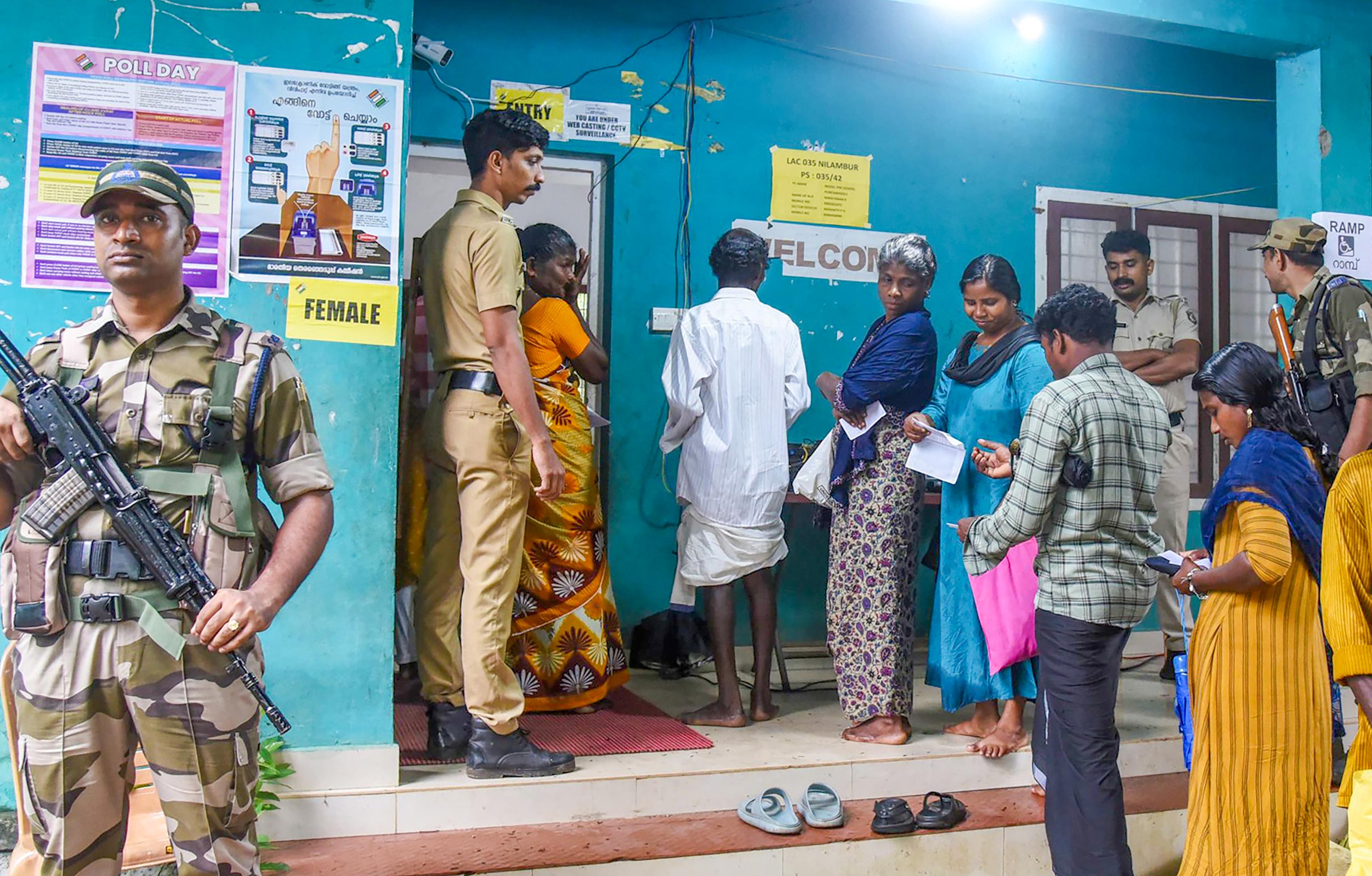 Kerala: 73.25 per cent voter turnout in Nilambur by-election
