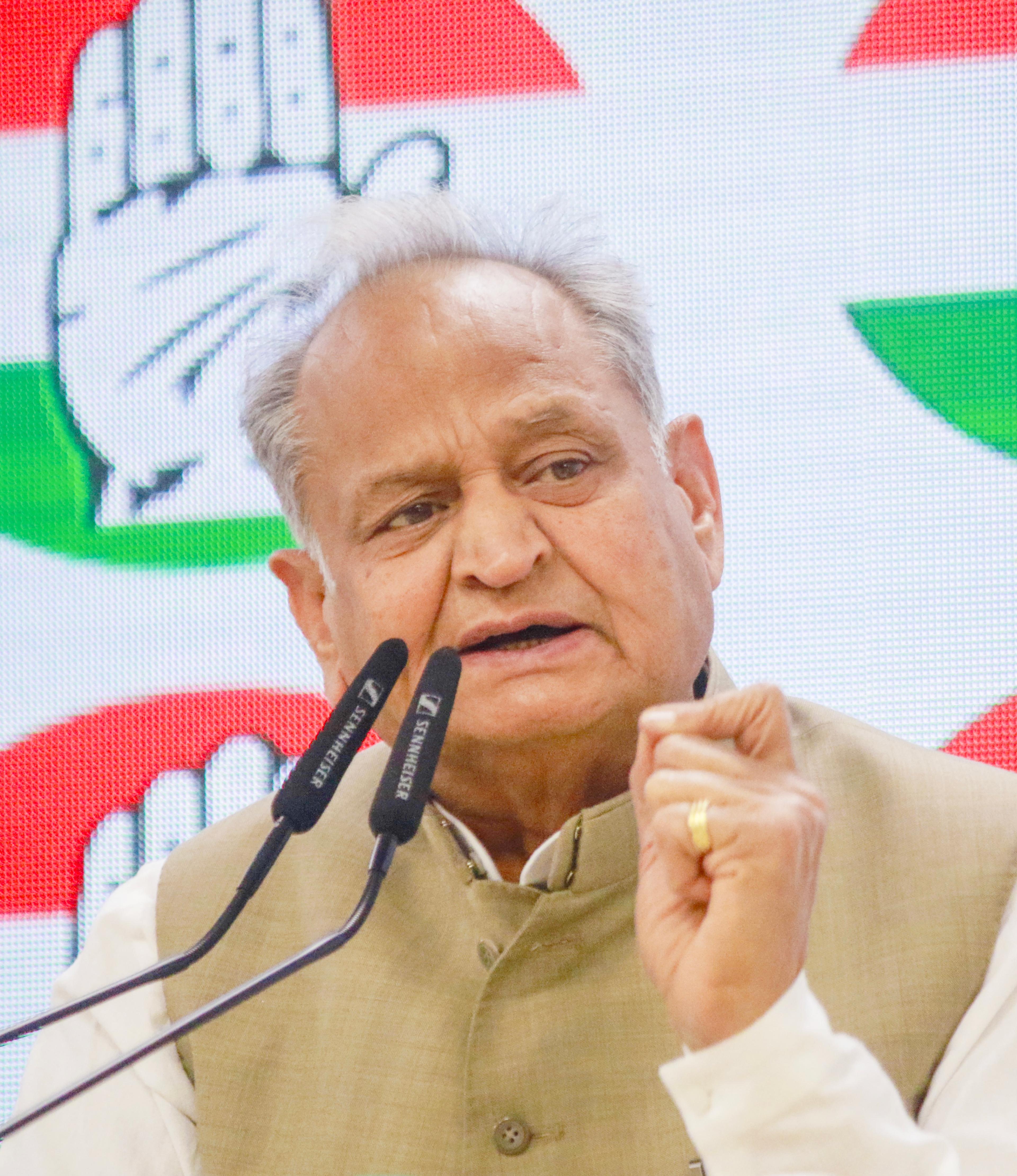 Ashok Gehlot questions Election Commission’s voter list revision ahead of Bihar polls