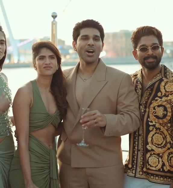 Allu Sirish, Nayanika Reddy sail into wedding celebrations with ‘magical’ Dubai yacht bash