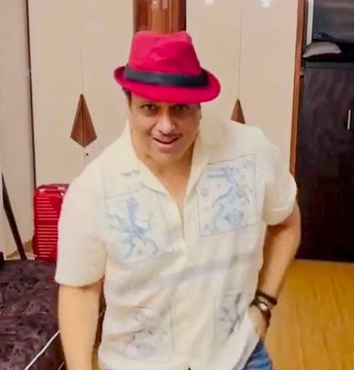 Govinda announces his comeback with a fun dance video