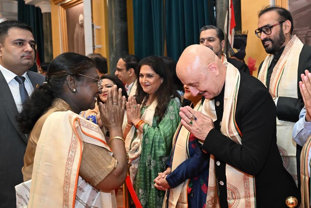 Anupam thanks President Draupadi Murmu for inviting him to Rashtrapati Bhavan: Honoured, blessed