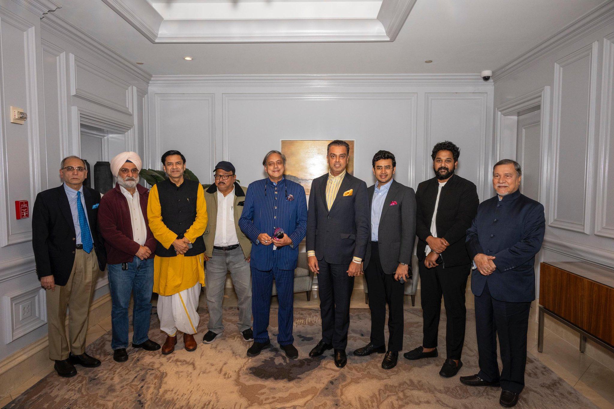 Shashi Tharoor-led delegation arrives in US to convey India's strong stance against terrorism