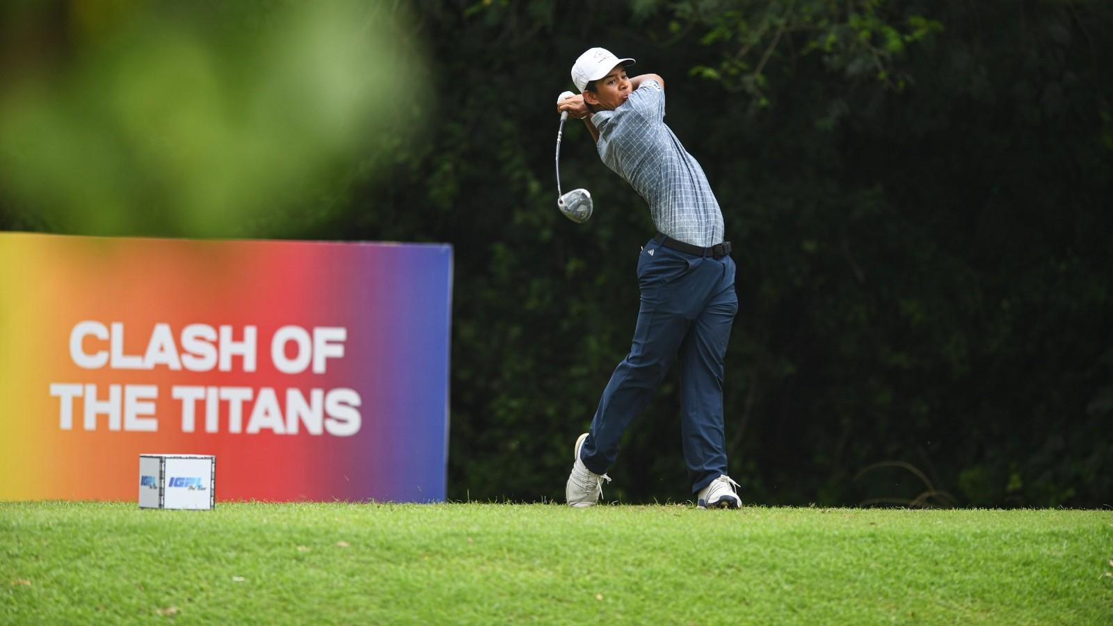 IGPL: Bhullar joins Binu in lead with debutant pros Kartik and Veer in hot chase