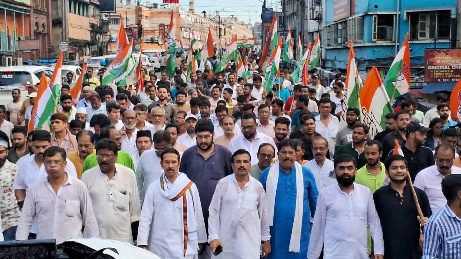 Bengal Congress office vandalism: Absconding BJP leader's son arrested for aiding his escape