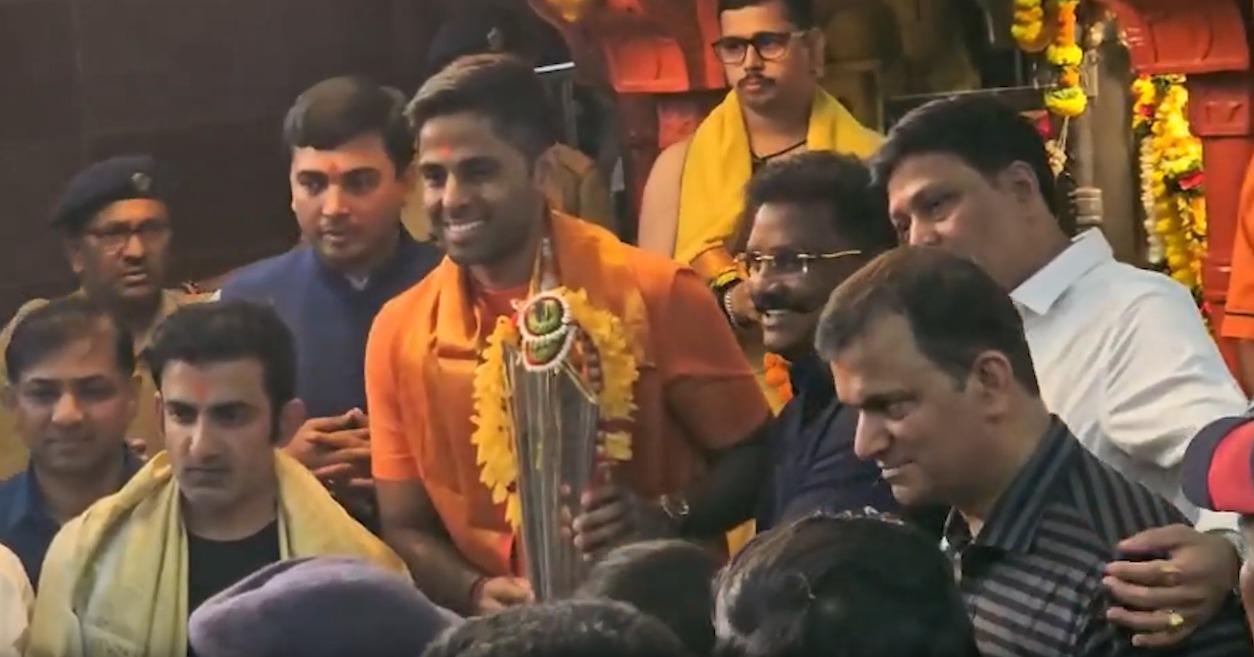 Jay Shah, Suryakumar, Gambhir offer prayers at Shree Siddhivinayak Temple