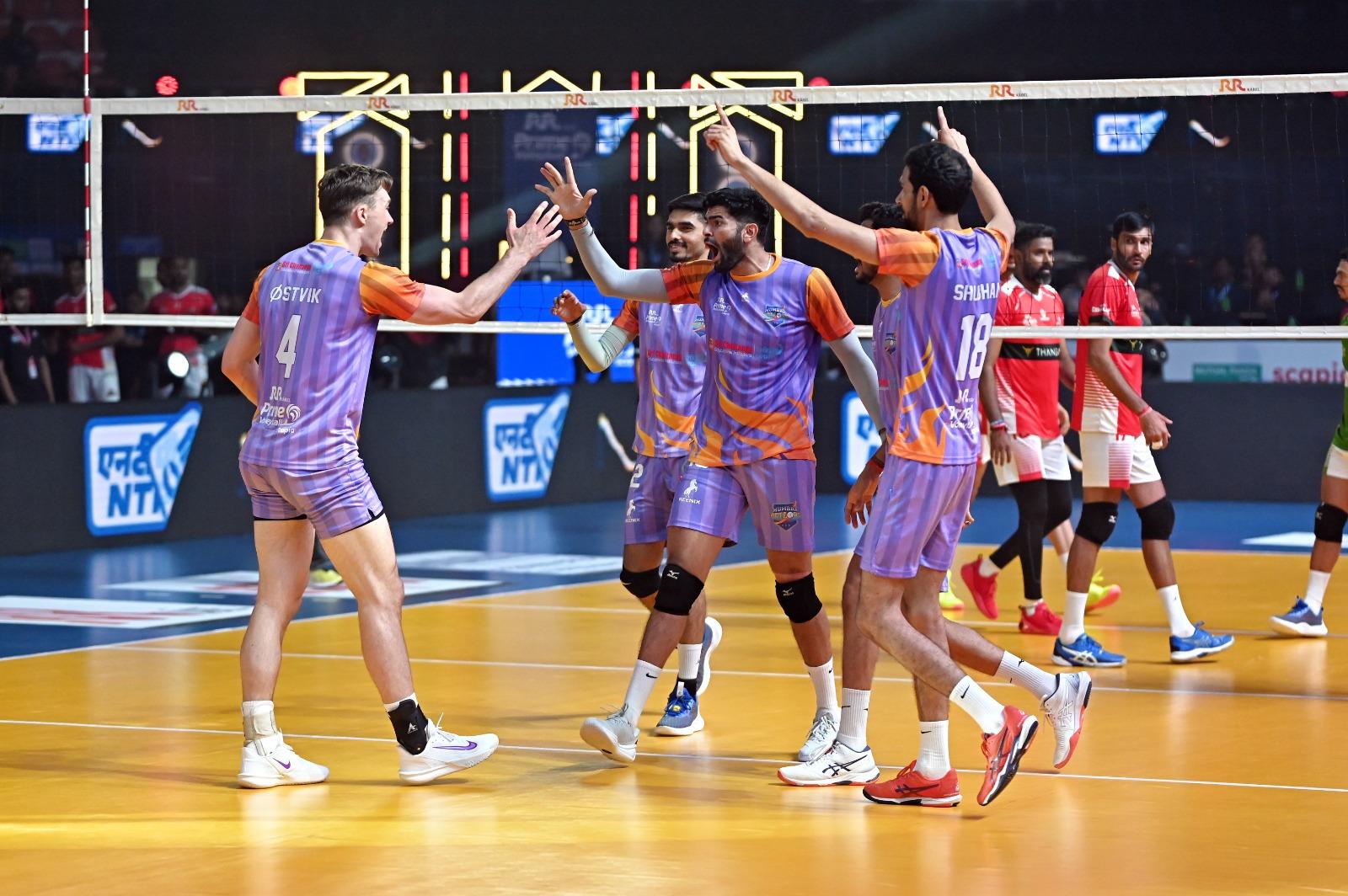 PVL 2025: Mumbai Meteors beat Calicut Heroes 3-0 to continue perfect run