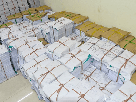 SIR Phase II: 99.16 pc enumeration forms distributed across 12 states