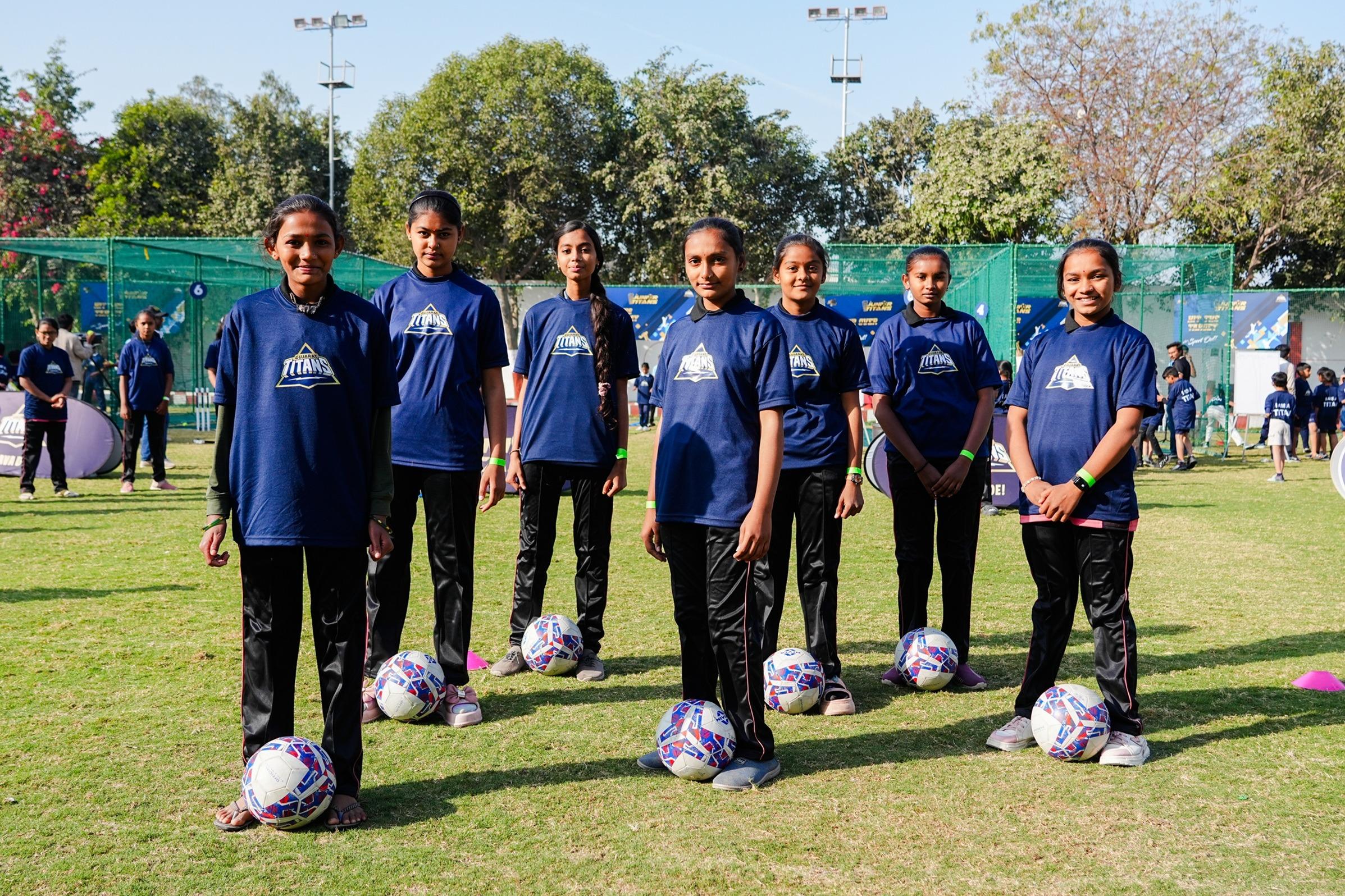 Gujarat Titans conclude Morbi leg of third edition of Junior Titans