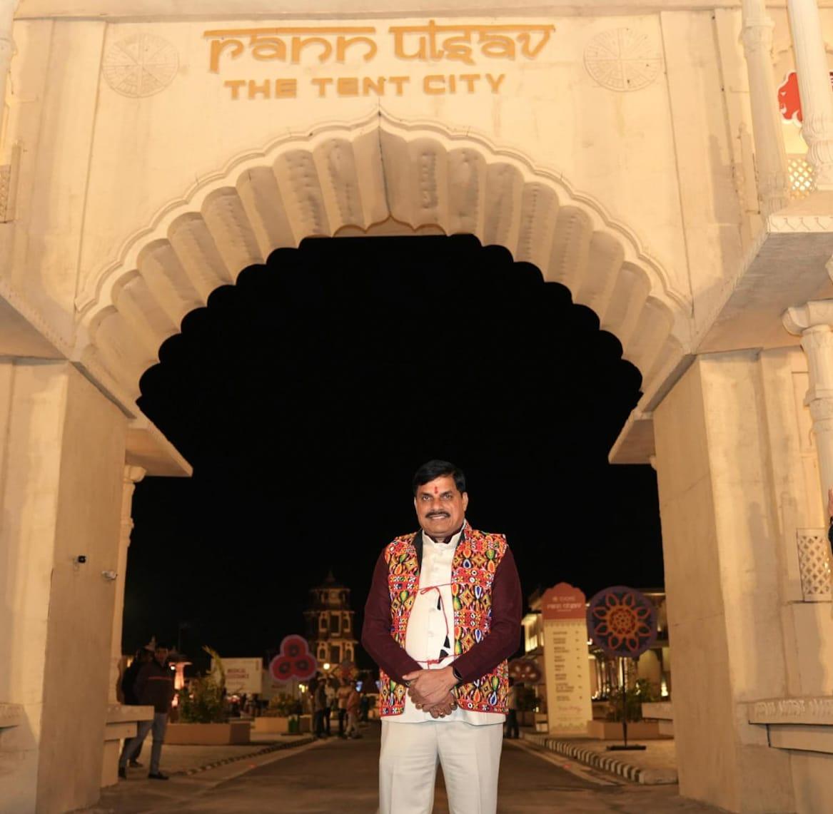 Madhya Pradesh CM Mohan Yadav participates in Gujarat's 'Rann Utsav'