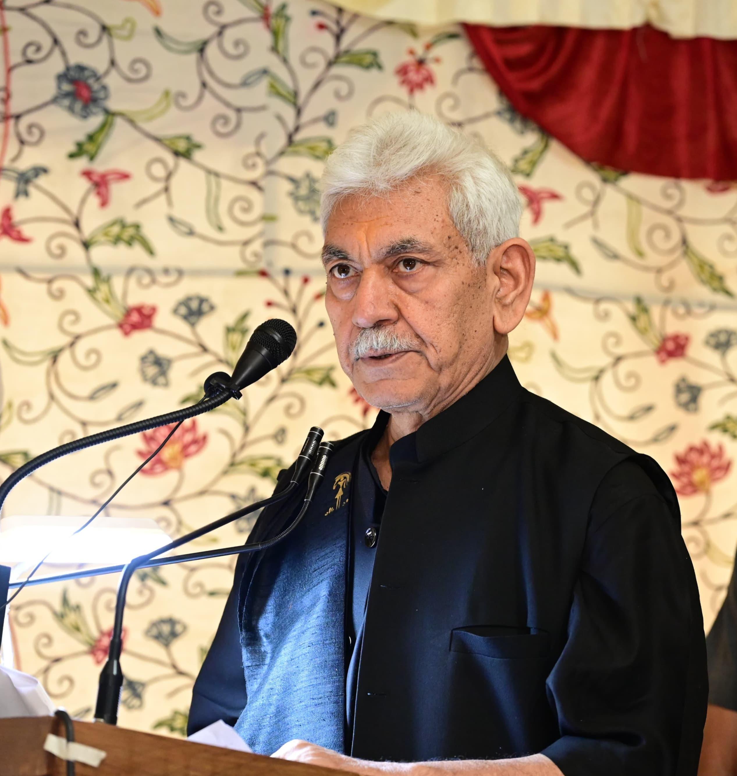 Punishment for terrorists & sympathisers should be same: J&K L-G