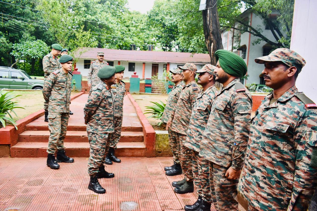 Top Army officer reviews troops' combat training in Tripura