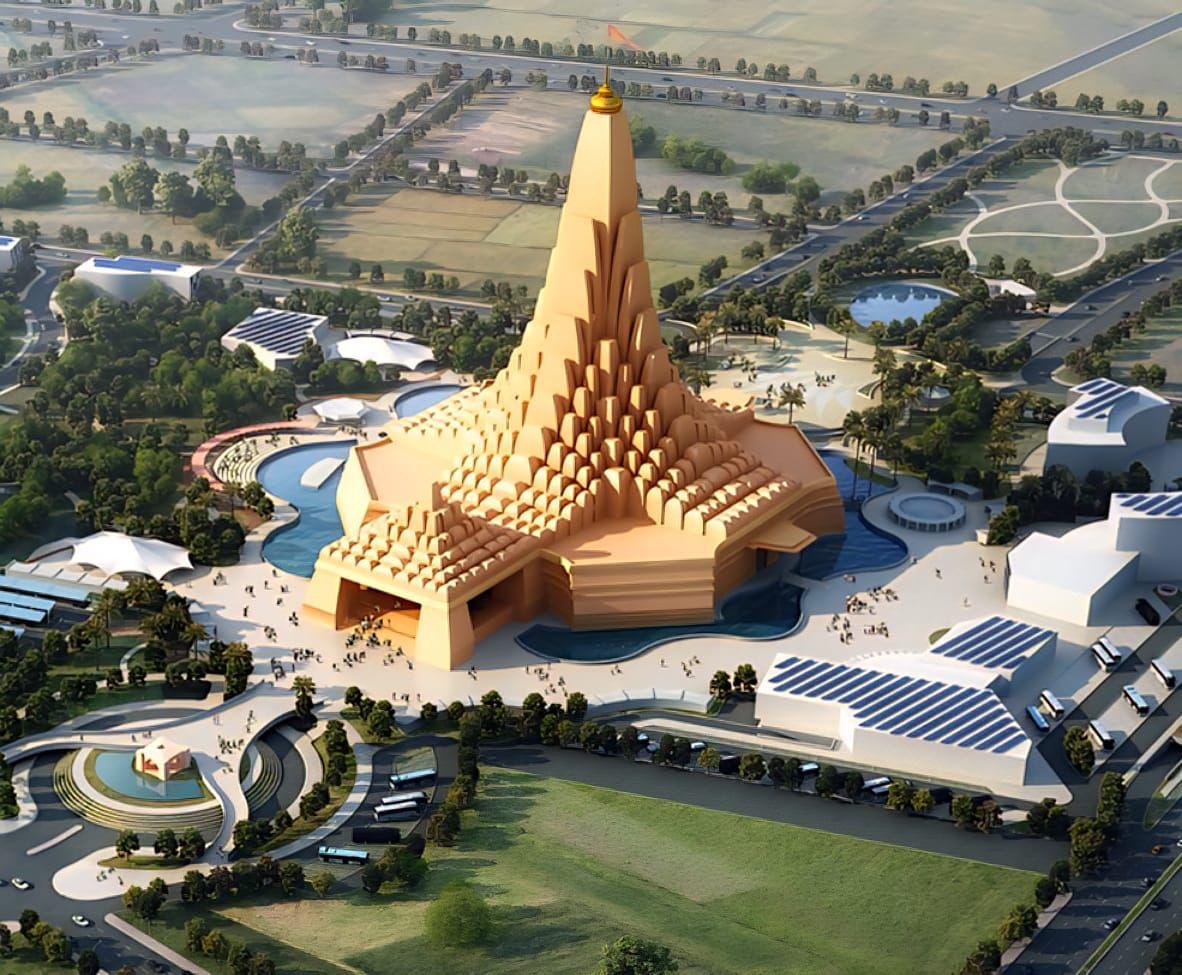 Adani Cement creates world record for largest religious temple raft foundation